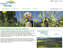 Tablet Screenshot of naturpark-diemelsee.de